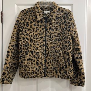 Madewell Sherpa Bomber Jacket